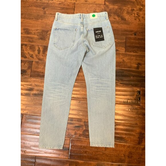 AGOLDE Light Evermore Wash Distressed Jamie High Rise Classic Jeans, Size 28 NWT - Picture 5 of 6